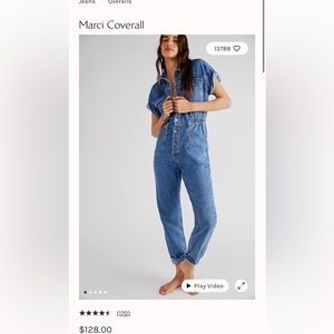 NWT Marci Coverall